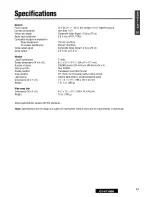 Предварительный просмотр 43 страницы Panasonic CY-V7100U User Manual