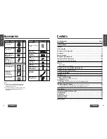 Предварительный просмотр 8 страницы Panasonic CY-VHD9401N Operating Instructions Manual