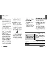 Preview for 6 page of Panasonic CY-VHD9500U Operating Instructions Manual