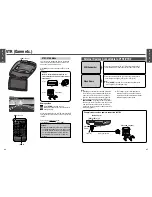 Preview for 30 page of Panasonic CY-VHD9500U Operating Instructions Manual