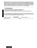 Предварительный просмотр 4 страницы Panasonic CY-VM1500 Operating Instructions Manual