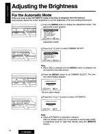 Предварительный просмотр 14 страницы Panasonic CY-VM1500 Operating Instructions Manual