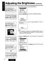 Предварительный просмотр 18 страницы Panasonic CY-VM1500 Operating Instructions Manual