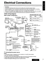 Предварительный просмотр 31 страницы Panasonic CY-VM1500 Operating Instructions Manual