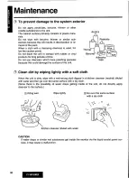 Предварительный просмотр 38 страницы Panasonic CY-VM1500 Operating Instructions Manual