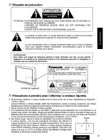 Предварительный просмотр 41 страницы Panasonic CY-VM1500 Operating Instructions Manual