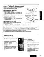 Предварительный просмотр 43 страницы Panasonic CY-VM1500 Operating Instructions Manual