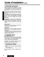 Предварительный просмотр 62 страницы Panasonic CY-VM1500 Operating Instructions Manual