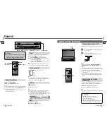 Предварительный просмотр 8 страницы Panasonic CY-VM7203N Operating Instructions Manual