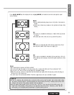 Preview for 20 page of Panasonic CY-VMC7000U Operating Instructions Manual