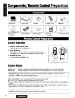 Предварительный просмотр 12 страницы Panasonic CY-VMC7000U Operating Manual