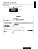 Preview for 31 page of Panasonic CY-VMD9000U Operating Manual