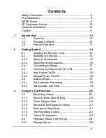 Preview for 2 page of Panasonic CY-VRP110T1 Operating Instructions Manual