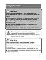 Preview for 6 page of Panasonic CY-VRP110T1 Operating Instructions Manual