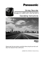 Preview for 1 page of Panasonic CY-VRP112T1 Operating Instructions Manual