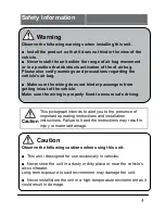 Preview for 6 page of Panasonic CY-VRP112T1 Operating Instructions Manual