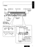 Предварительный просмотр 7 страницы Panasonic CYAC300EX - CAR AUDIO SURROUND P Operating Instructions Manual