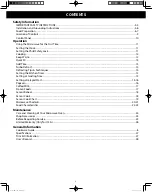 Preview for 2 page of Panasonic CYCLONIC INVERTER NN-SN76LS Owner'S Manual