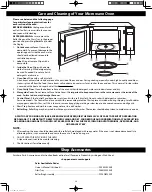 Preview for 24 page of Panasonic CYCLONIC INVERTER NN-SN76LS Owner'S Manual