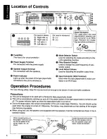 Preview for 4 page of Panasonic CYM7002EUC - AUTO POWER AMPLIFIER Operating Instructions Manual