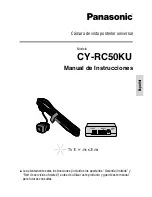 Panasonic CYRC50U - UNIVERSAL REAR-VIEW CAMERA (Spanish) Manual De Instrucciones preview