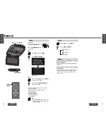 Предварительный просмотр 28 страницы Panasonic CYVH9300U - 9" OVERHEAD MONITOR Operating Instructions Manual