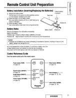 Preview for 11 page of Panasonic CYVM5800U - 5.8" CLR MONITOR/DVD Operating Instructions Manual