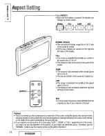 Preview for 14 page of Panasonic CYVM5800U - 5.8" CLR MONITOR/DVD Operating Instructions Manual