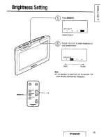 Preview for 15 page of Panasonic CYVM5800U - 5.8" CLR MONITOR/DVD Operating Instructions Manual