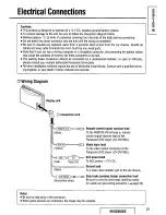 Preview for 21 page of Panasonic CYVM5800U - 5.8" CLR MONITOR/DVD Operating Instructions Manual