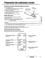 Preview for 47 page of Panasonic CYVM5800U - 5.8" CLR MONITOR/DVD Operating Instructions Manual