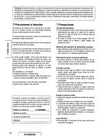 Preview for 12 page of Panasonic CYVMX6800U - 6.8" CLR MONITOR/DVD Operating Instructions Manual