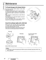 Preview for 34 page of Panasonic CYVMX6800U - 6.8" CLR MONITOR/DVD Operating Instructions Manual