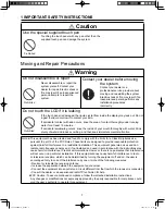 Preview for 8 page of Panasonic CZ-256ESMC1U Operating Instructions Manual