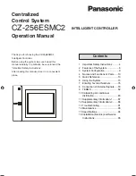Preview for 2 page of Panasonic CZ-256ESMC2 Operation Manual