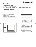 Предварительный просмотр 2 страницы Panasonic CZ-256ESMC2 Operation Manual