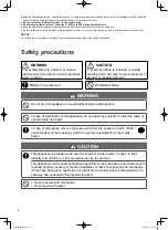 Preview for 2 page of Panasonic CZ-256ESMC3 Quick Reference