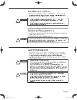 Preview for 3 page of Panasonic CZ-64ESMC1U Installation Instructions Manual