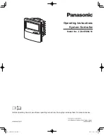 Preview for 1 page of Panasonic CZ-64ESMC1U Operating Instructions Manual