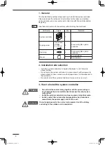 Предварительный просмотр 4 страницы Panasonic CZ-64ESMC2 Instructions Manual