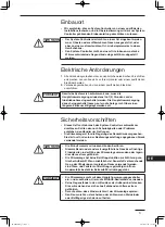 Предварительный просмотр 43 страницы Panasonic CZ-64ESMC2 Instructions Manual