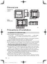 Предварительный просмотр 32 страницы Panasonic CZ-64ESMC3 Installation Instructions Manual