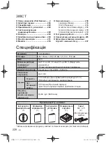 Предварительный просмотр 228 страницы Panasonic CZ-64ESMC3 Installation Instructions Manual