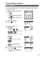 Предварительный просмотр 21 страницы Panasonic CZ-64ESMC3 Operating Instructions Manual