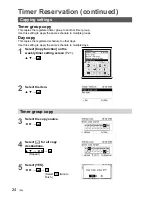 Предварительный просмотр 24 страницы Panasonic CZ-64ESMC3 Operating Instructions Manual