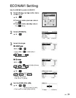 Предварительный просмотр 29 страницы Panasonic CZ-64ESMC3 Operating Instructions Manual