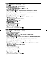 Предварительный просмотр 42 страницы Panasonic CZ-64ESMC3 Quick Reference