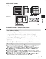 Предварительный просмотр 5 страницы Panasonic CZ-ANC3 Installation Instructions Manual