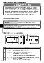 Preview for 24 page of Panasonic CZ-CGLSC1 Installation Instructions Manual