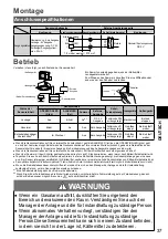 Preview for 37 page of Panasonic CZ-CGLSC1 Installation Instructions Manual